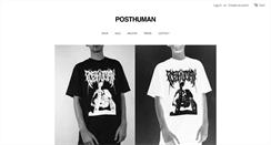 Desktop Screenshot of posthuman.us