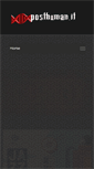 Mobile Screenshot of posthuman.it