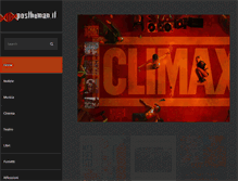 Tablet Screenshot of posthuman.it
